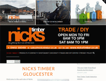 Tablet Screenshot of nickstimber.co.uk